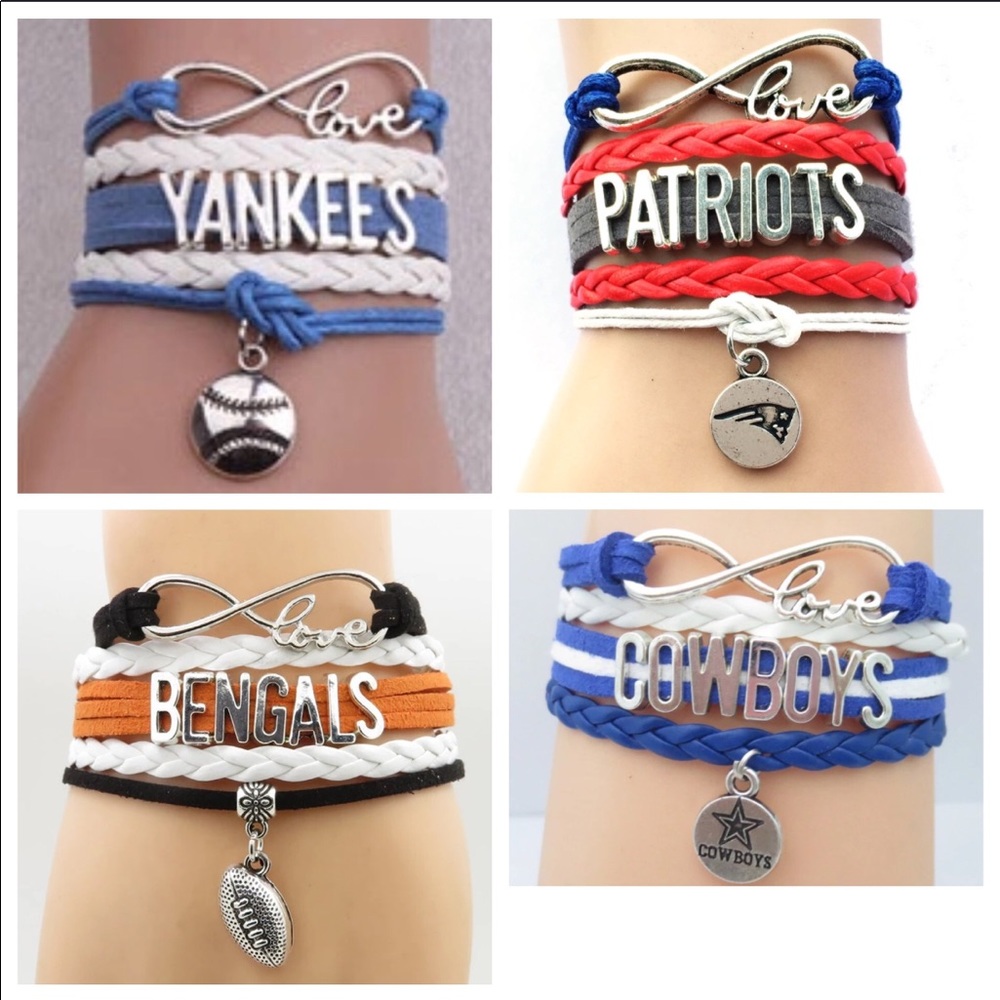 Sports Infinity Bracelets - Picture 2 of 6
